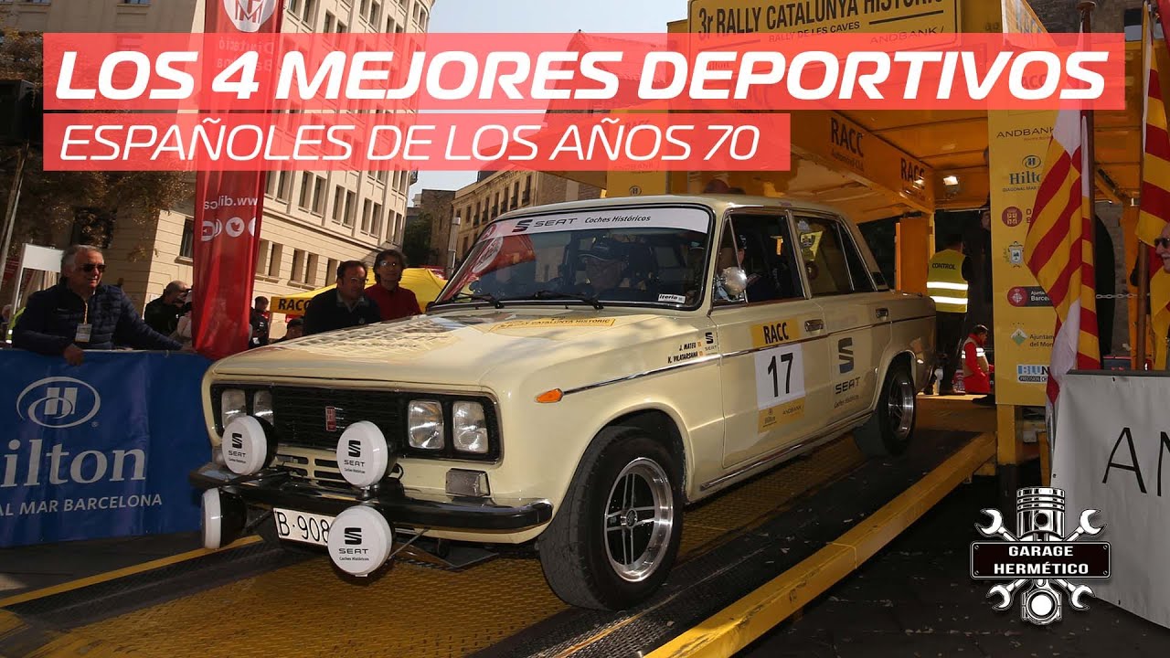 Los 4 mejores coches deportivos españoles de los 70