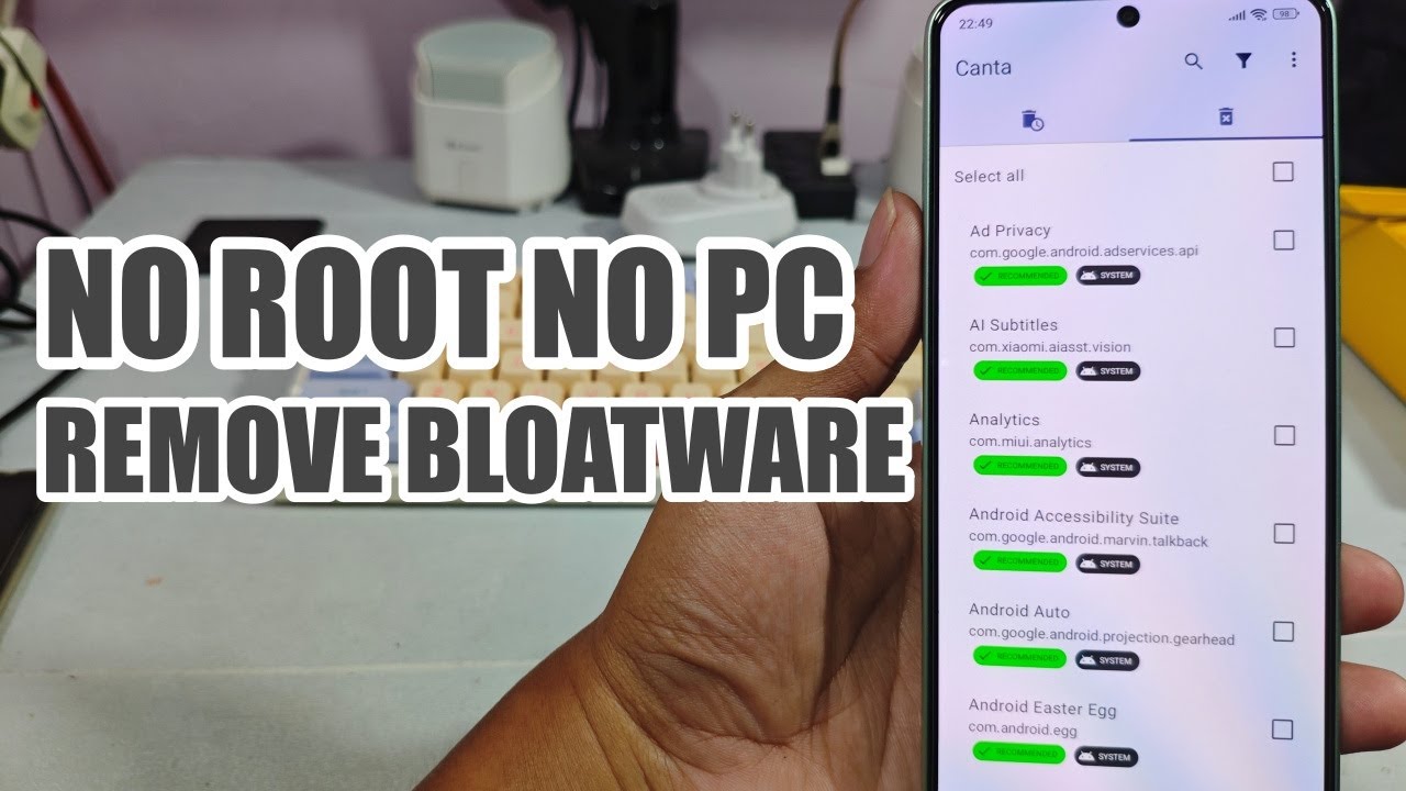 [Debloat Android] No Root No PC Cara Debloat/ Hapus Bloatware Smartphone Android Xiaomi