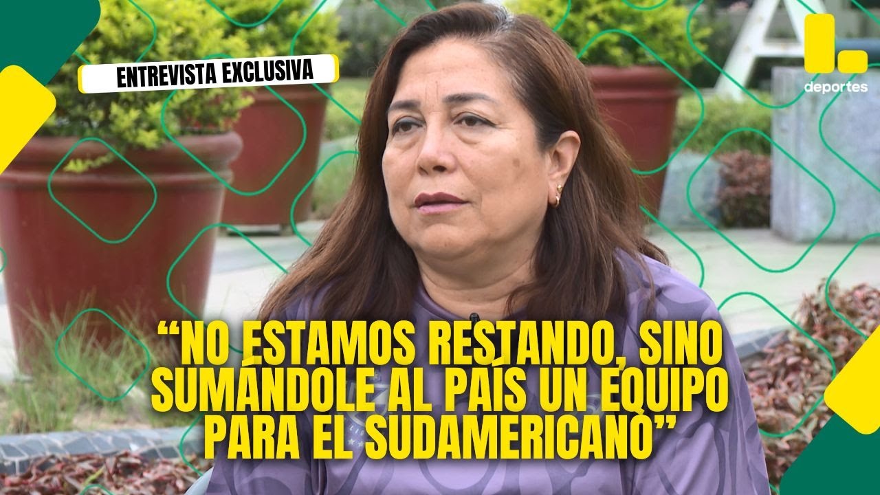 YUDY BALCÁZAR, GERENTA DEPORTIVA DE USMP: 