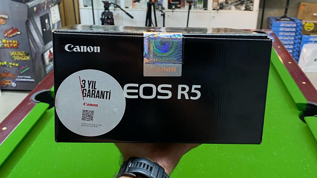 Canon EOS R5 Tezgaha Geldi :)
