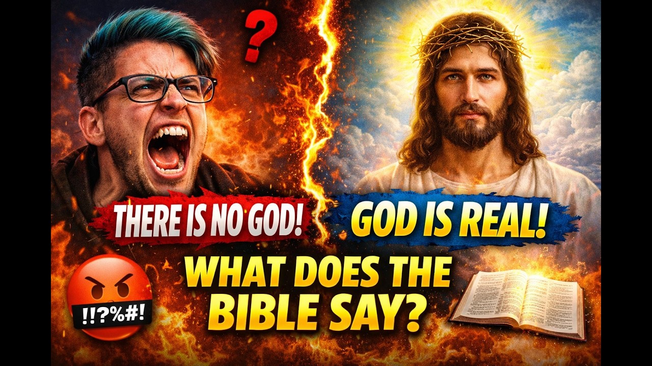 The Anti-Christian Meltdown:  Atheist tries his best to disprove the Existence of God!