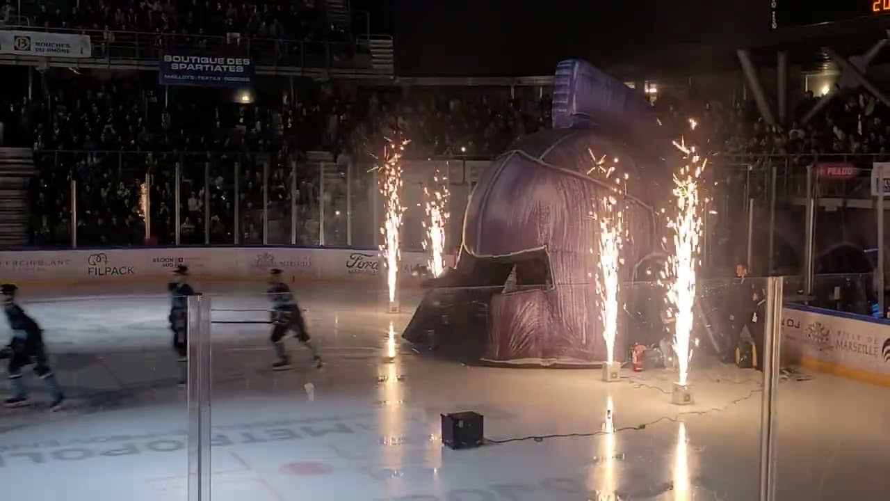 Les spartiates Marseille contre les aigles de Nice 