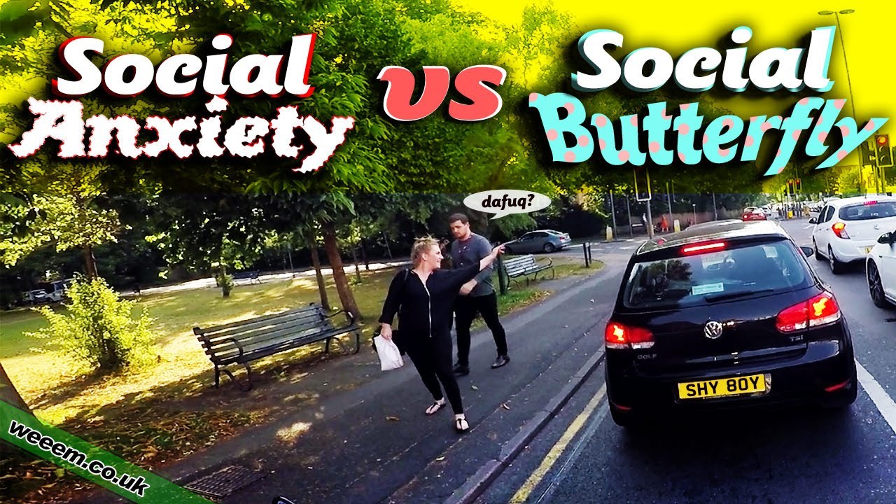 Social Anxiety vs Social Butterfly