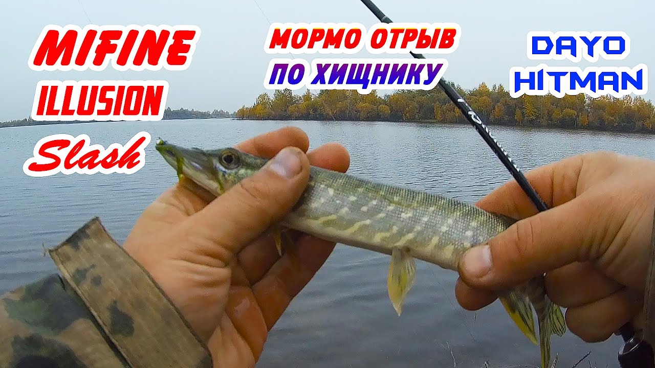Хищный мормышинг! Mifine Illusion Slash и Dayo Hitman в деле!