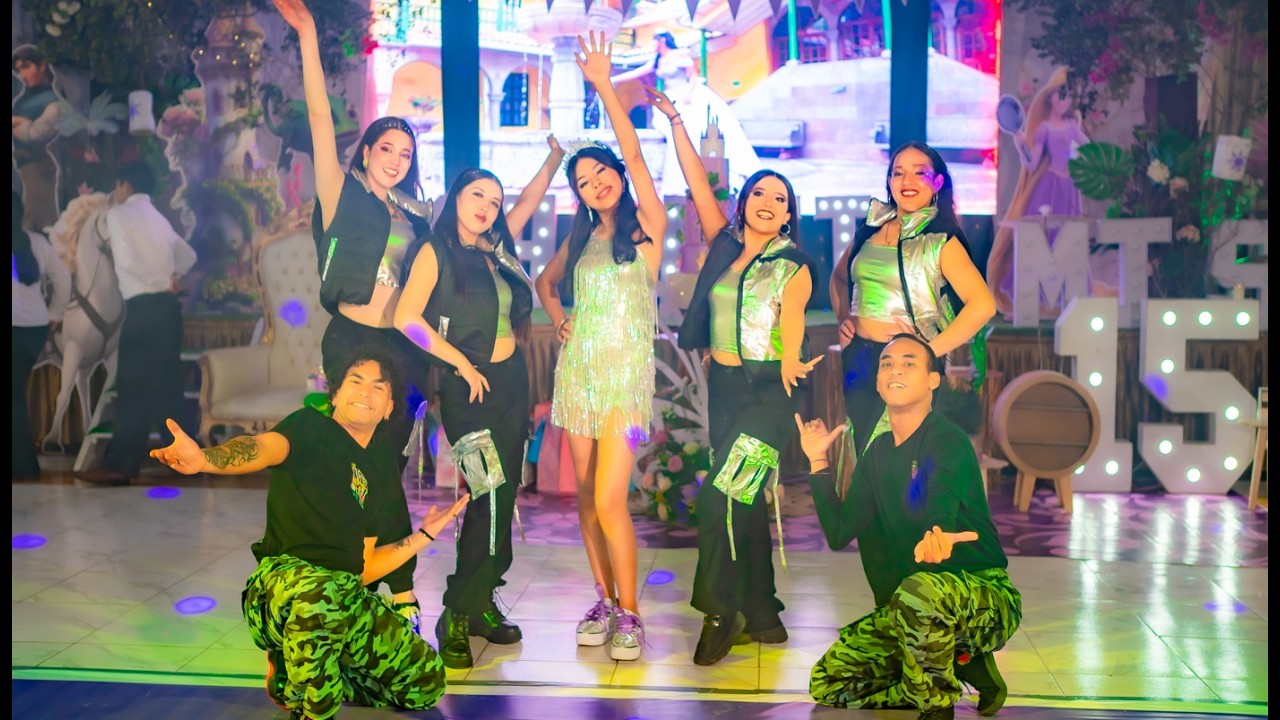 BAILE SORPESA XV AÑOS  S H A R I T H 💜  S H I O M A R A