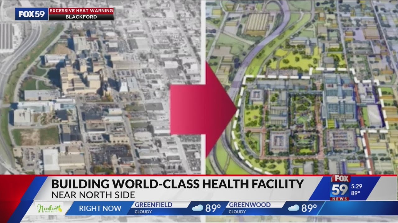 Largest US healthcare campus construction project underway in Indianapolis