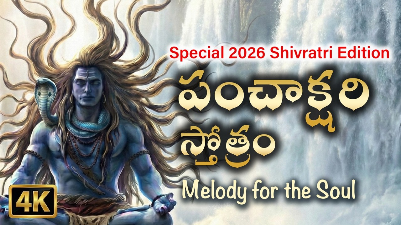 🔱 Special 2026 Shivratri Edition | Panchakshari Stotram | A Pure Melody for the Soul | #shiva