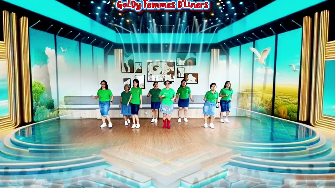 I Wanna Dance Marengue #choreo@bambangsatiyawan9498 (INA) @Ribka Tobing (INA) #beginnerlevel 
