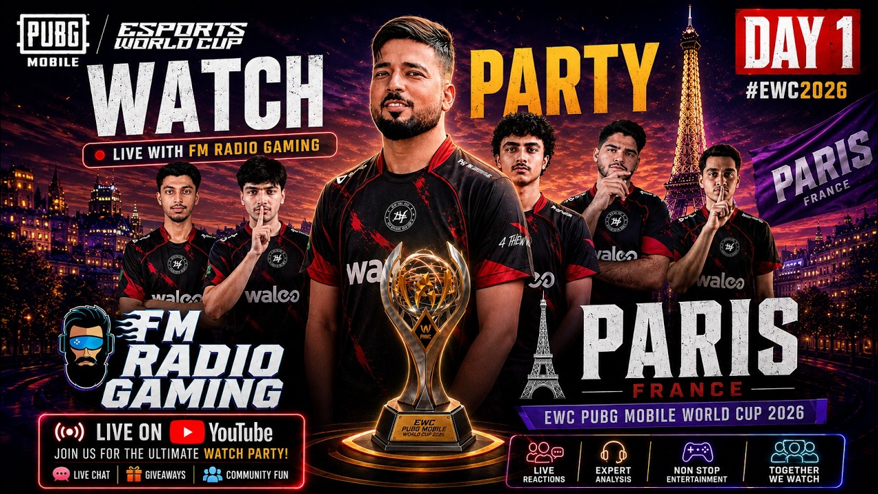 PMWC at EWC 26 Finals D1 | PUBG MOBILE WORLD CUP at 2026 ESPORTS WORLD CUP