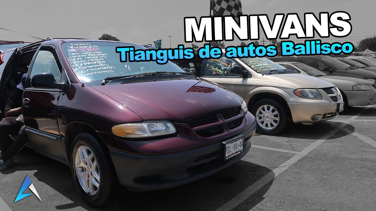 MINIVANS Camionetas Familiares Baratas en Tianguis de autos Ballisco, Ecatepec