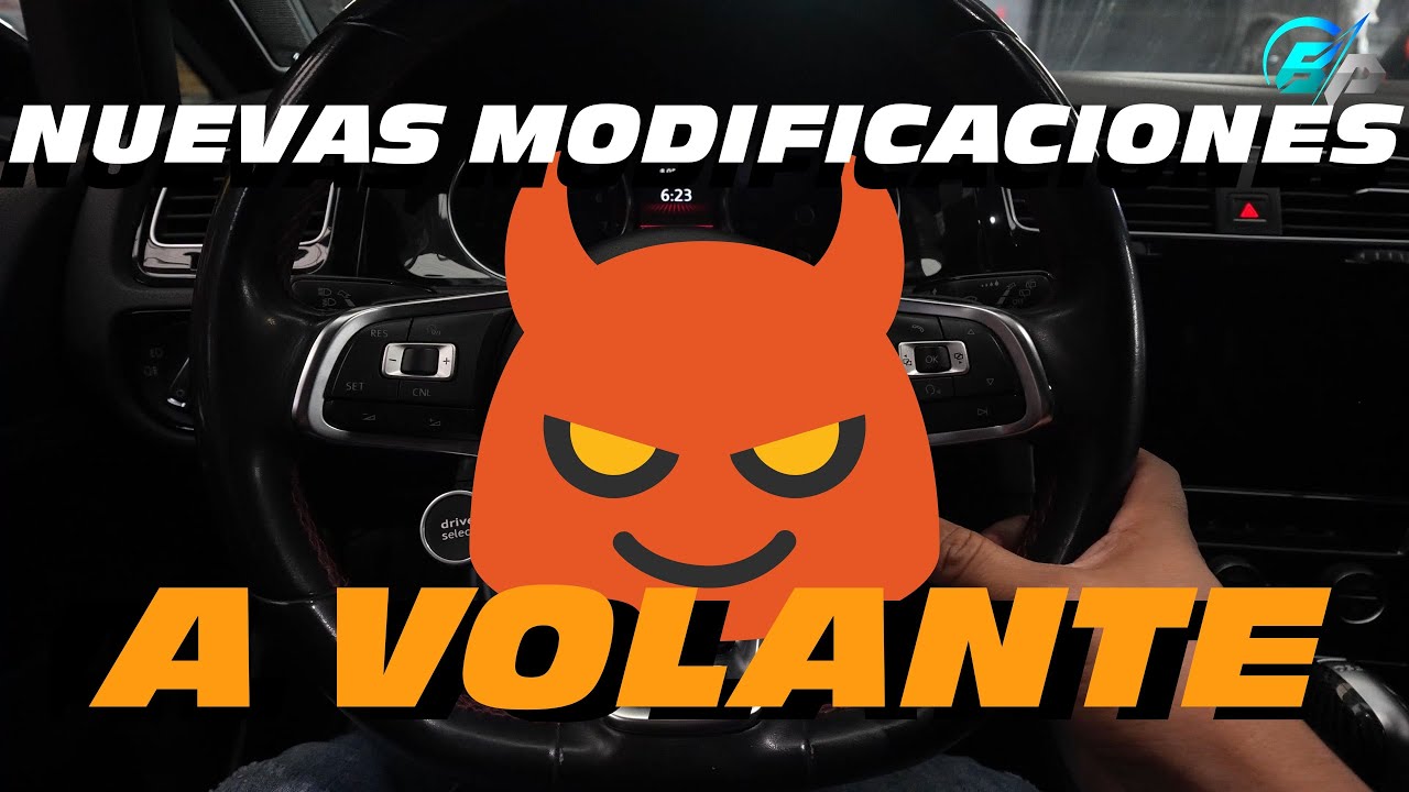 BOTÓN DE ENCENDIDO AL VOLANTE DEL VW GOLF GTI | AL ESTILO AUDI R8