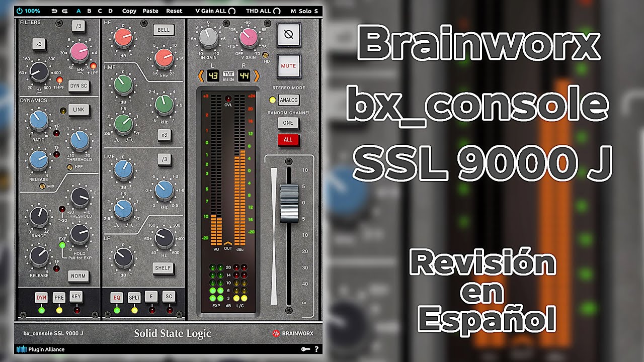 ⚡Brainworx bx_console SSL 9000 J⚡ -Revisión en Español-
