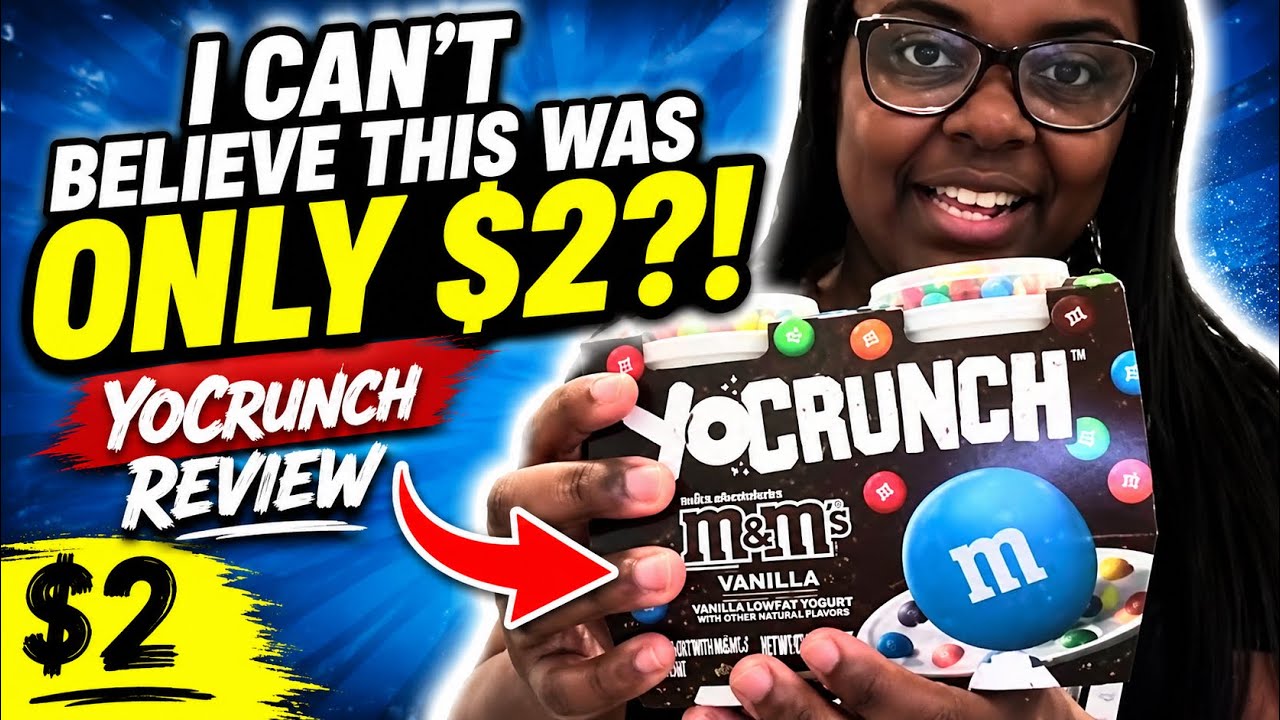 YoCrunch M&Ms Vanilla Yogurt Review-The Perfect Sweet Treat