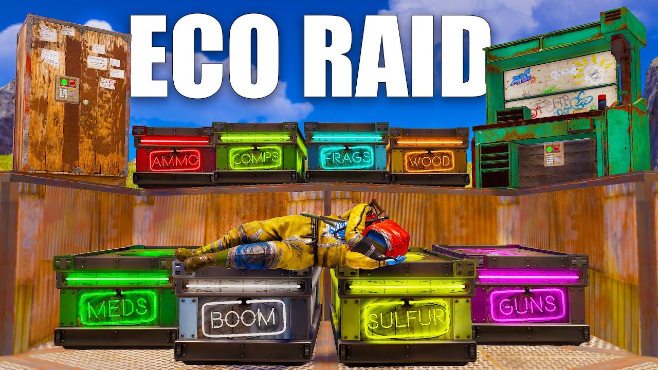 i eco raided this clans loot room…