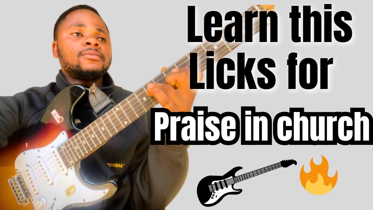 Best makosa guitar lick you can use during church praise| Hot 🔥 gospel makosa tutorial (key of F#)
