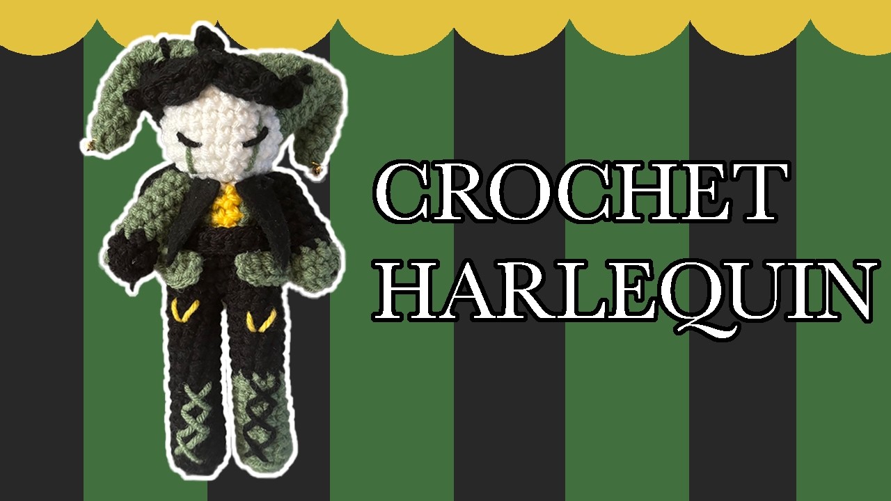 Вязание крючком: Арлекин | Амигуруми Freak Circus