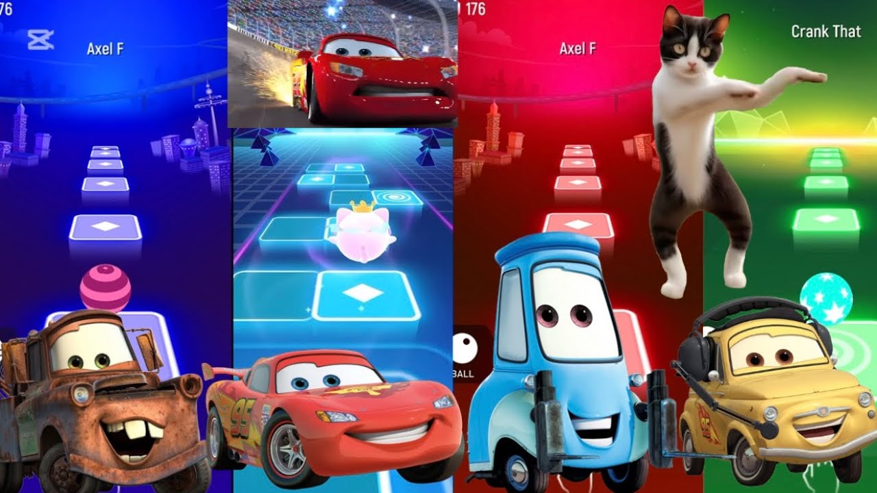 Super Speed McQueen – Tiles Hop Extreme Run!	Lightning McQueen Turbo Speed – Tiles Hop Gameplay