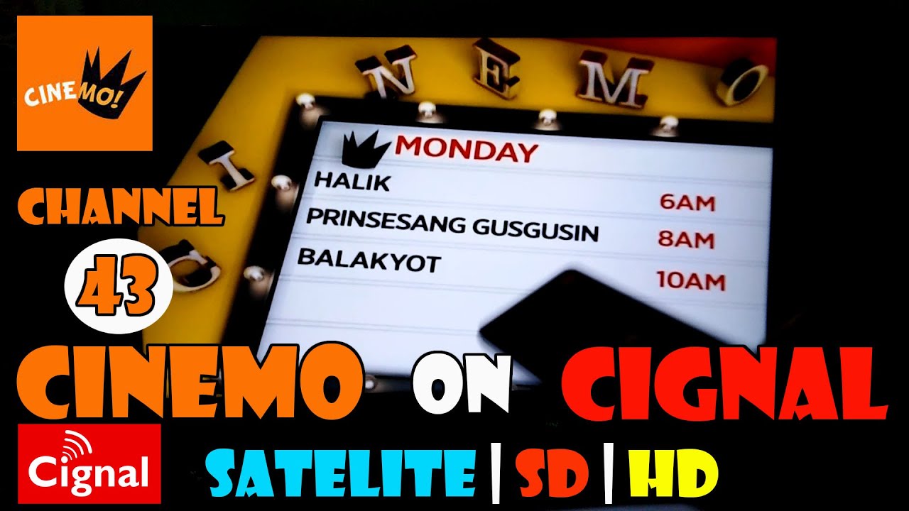 How to Access Cinemo Channel in Cignal Cable SD/HD (CINEMO CHANNEL 43 ) 2020 Channel Updates