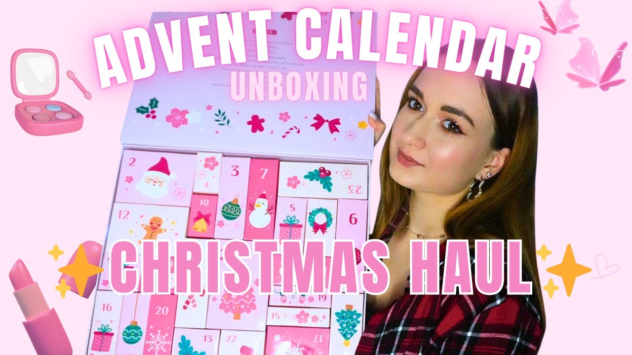 Christmas Haul 🌸 Sakura Beauty Advent Calendar Unboxing ✨What's inside?