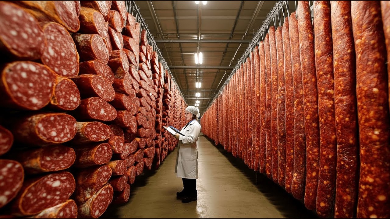 Como o SALAME é feito - Processo Industrial