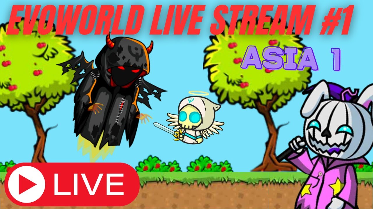 Evowrold Live Stream #1 (Evoworld.io)