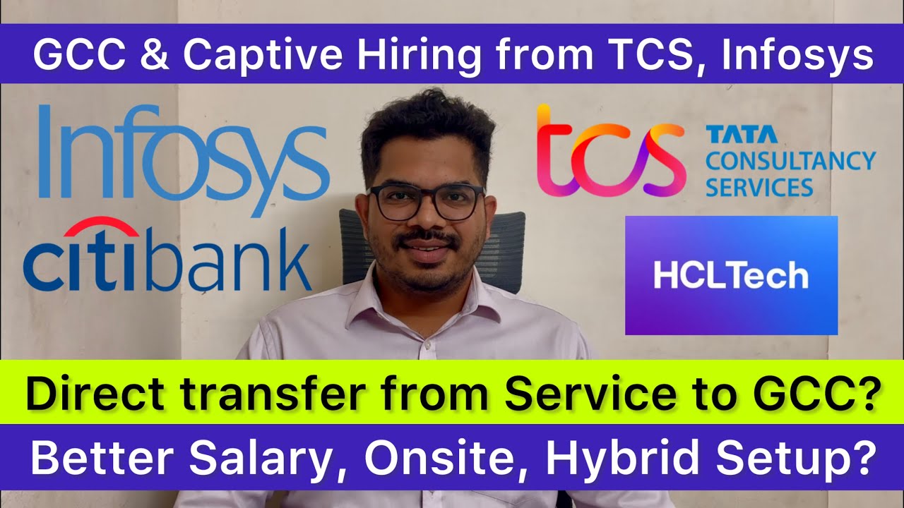 GCC и найм сотрудников из TCS, Infosys, Wipro, HCL? Выше зарплата и гибридная система? #tcs #infosys