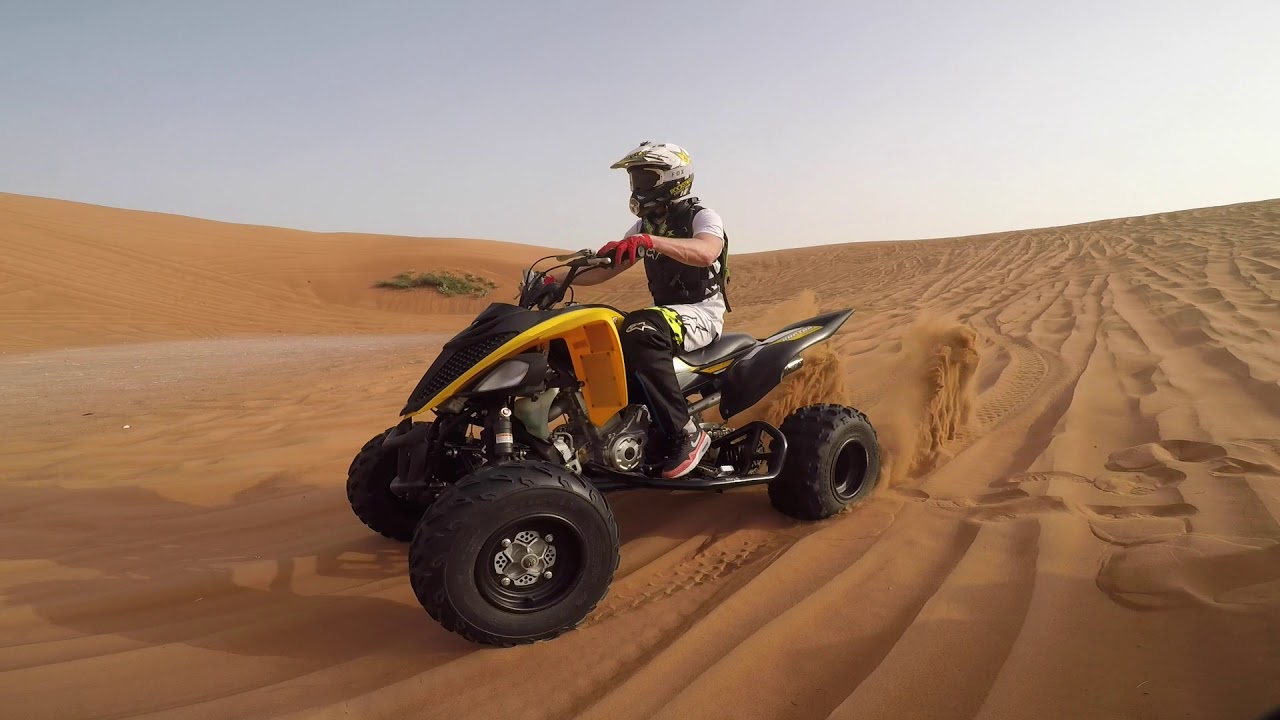 *Quad Bike Ride in Dubai Desert Hatta UAE* #Vlog1