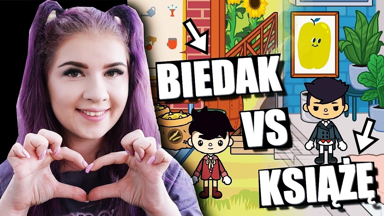 BIEDAK VS KSIĄŻĘ 😱 KOGO WYBIERZE KSIĘŻNICZKA 💜 TOCA LIFE WORLD