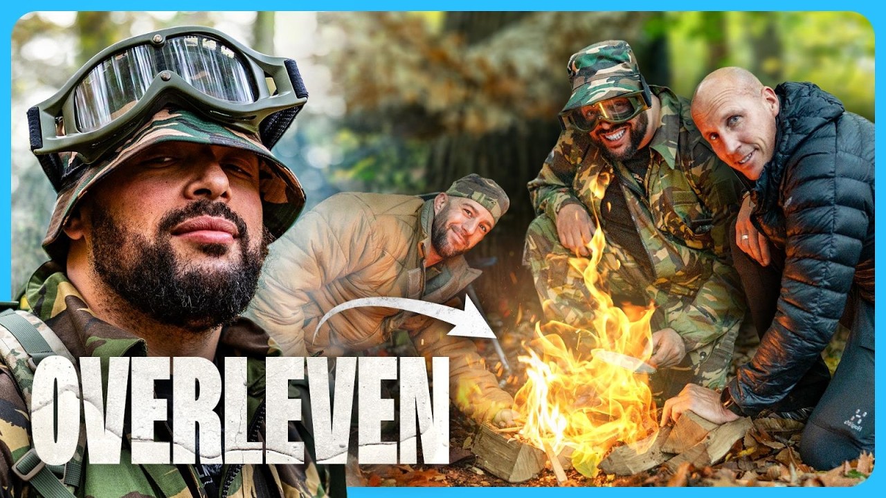 Jay-Jay & Qucee gaan survivallen in het bos! (72 uur zelfredzaam) | The Gentlemen’s Club