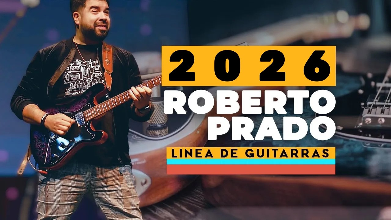 Roberto Prado 2022 - Mira su NUEVA linea de Guitarras 🎸