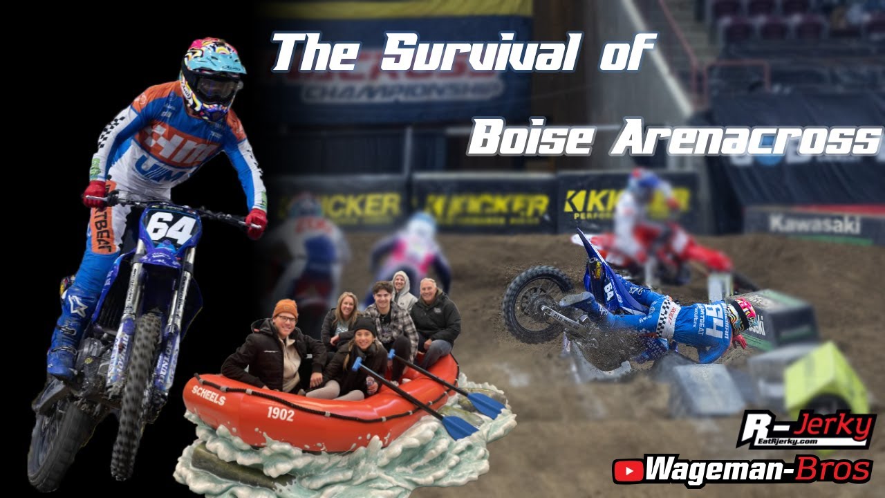 Moto Munchies Vlog 58 - We got Friese'd at Boise Arenacross