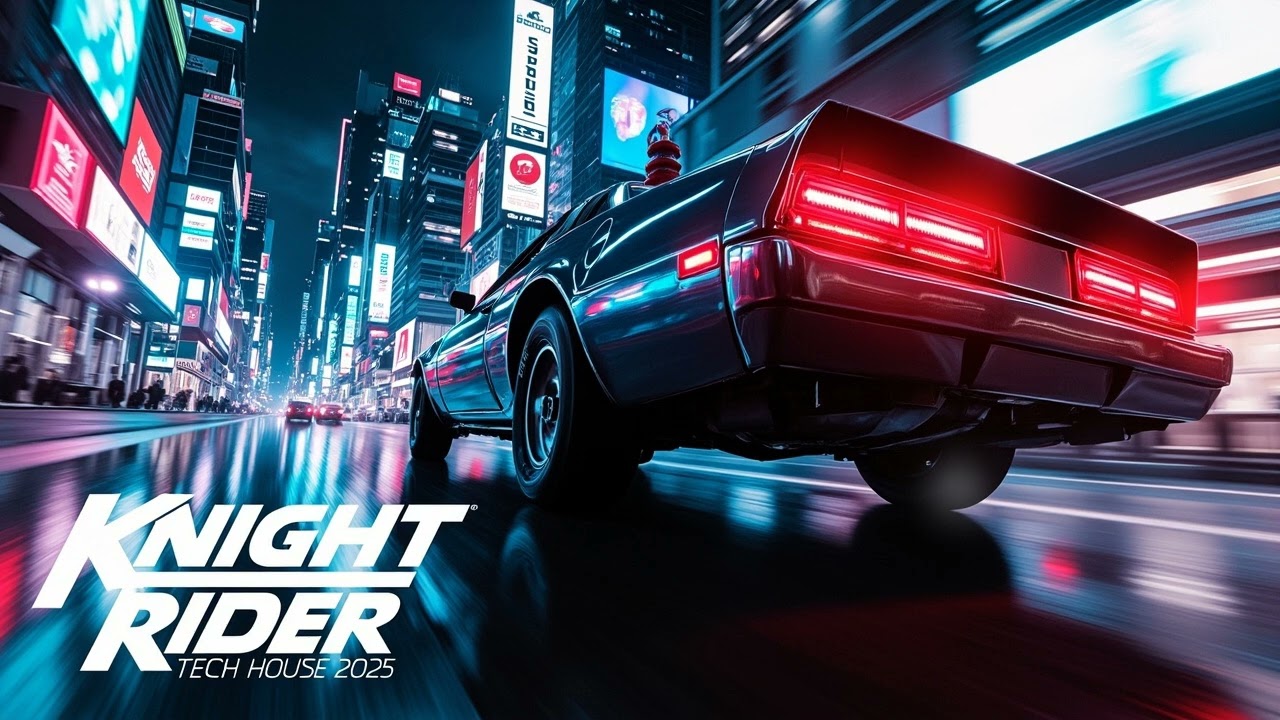 Knight Rider - Theme 2025 (HouseRemix)🎶House🎶