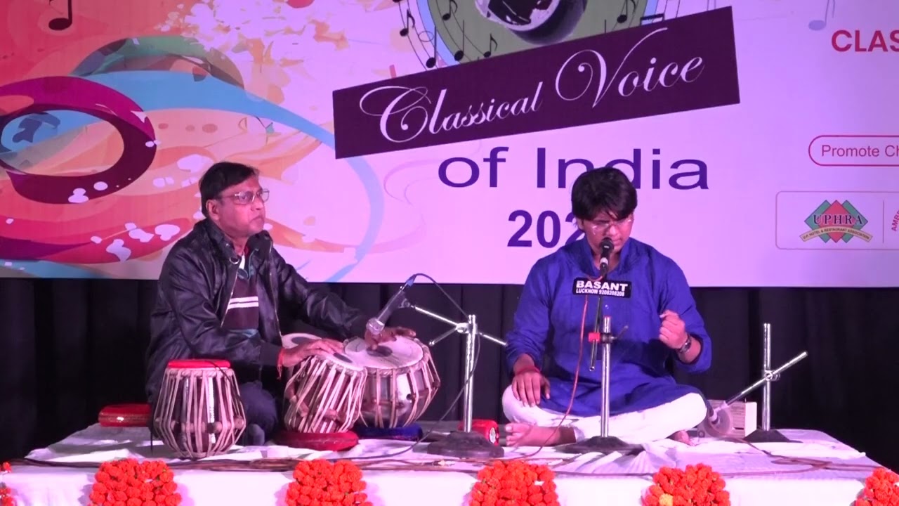 Classical Voice of India 2025 Day1 3rd Dec. Aviral Raj, Middle Group From  Lucknow.