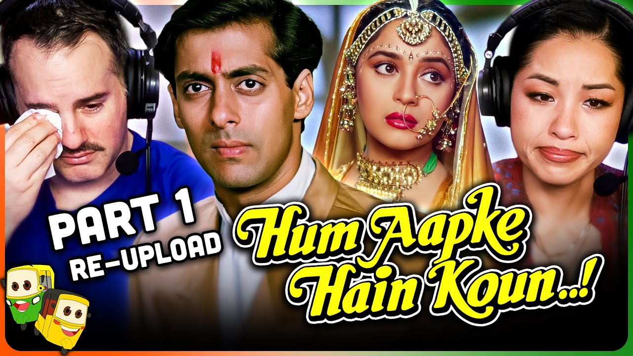 HUM AAPKE HAIN KOUN..! (Part 1) Movie Reaction! | Salman Khan | Madhuri Dixit | Anupam Kher