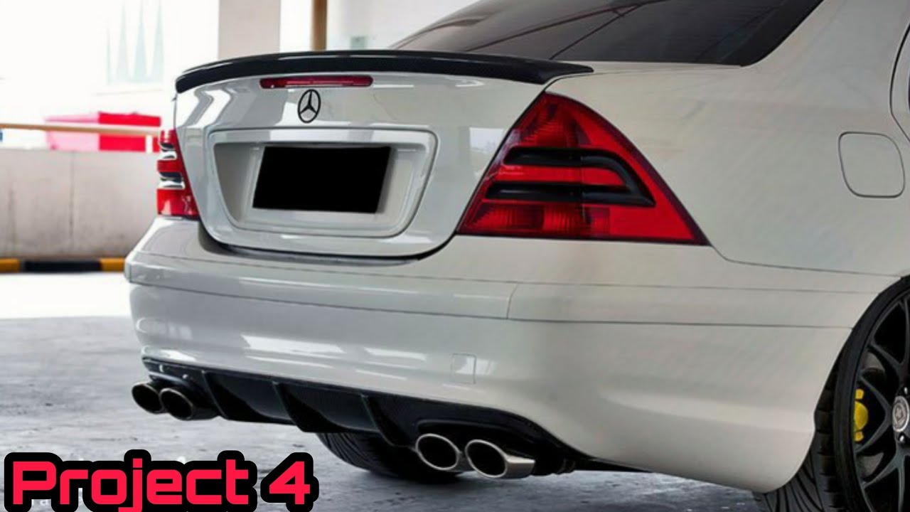 Project 4 - Mercedes W203 C240 (Interior Black Design)