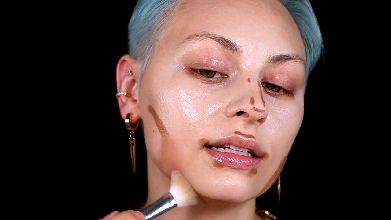 So I totally changed my highlight + contour..and you wanted to see it..so here it is