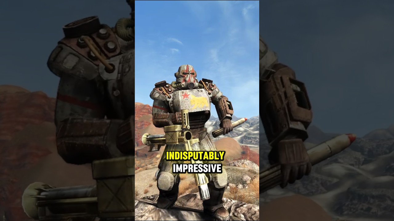 БЛЕСТЯЩАЯ переработка силовой брони в New Vegas