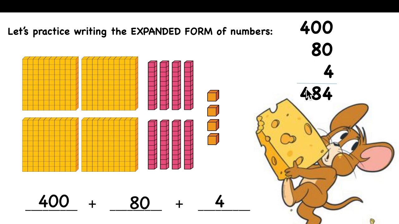 Grade 1   Writing Numbers to 1000   part 1