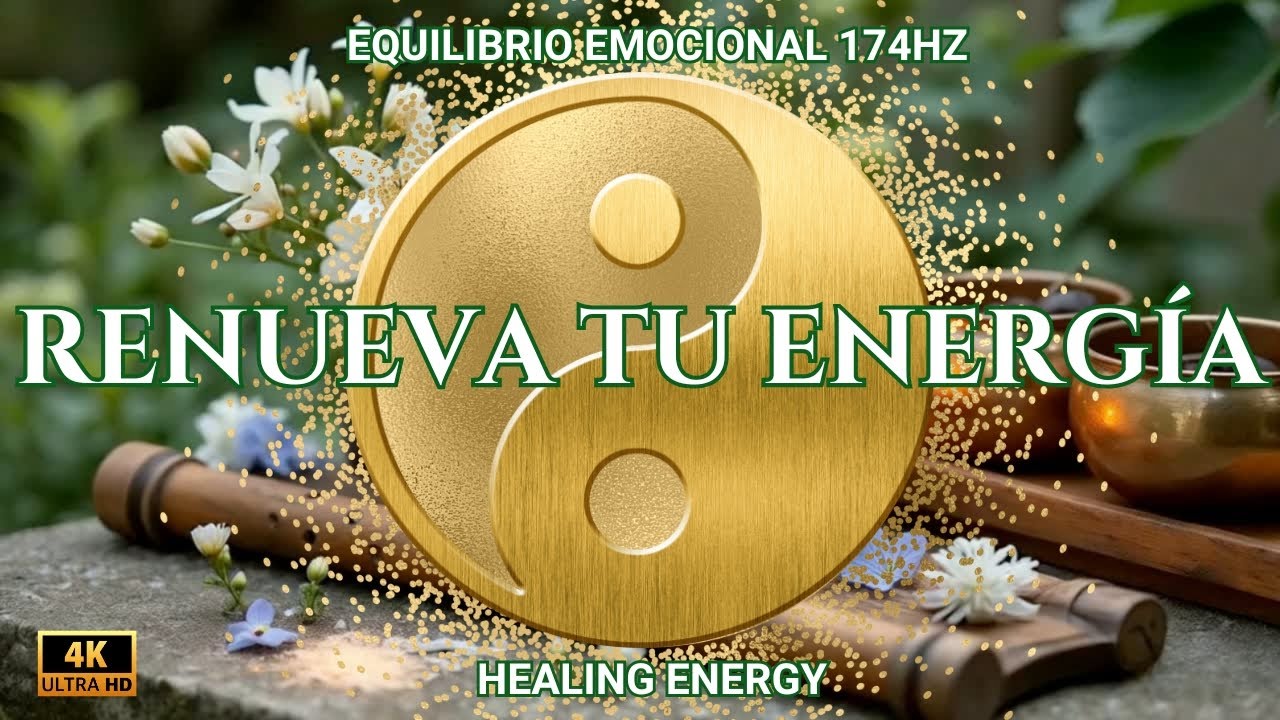 Renueva tu Energía y Encuentra Paz Profunda 174Hz ✨ Música Relajante, Equilibrio Emocional & Healing