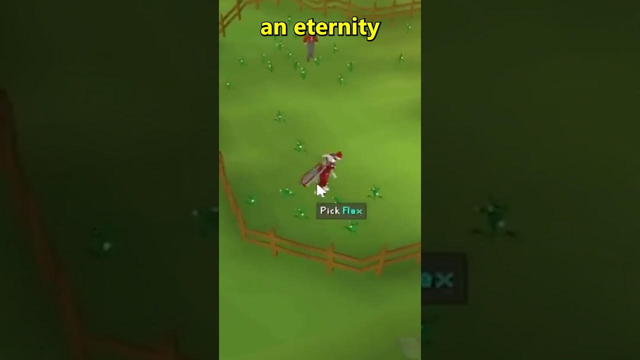Old School RuneScape's Nostalgic Flax Fields 