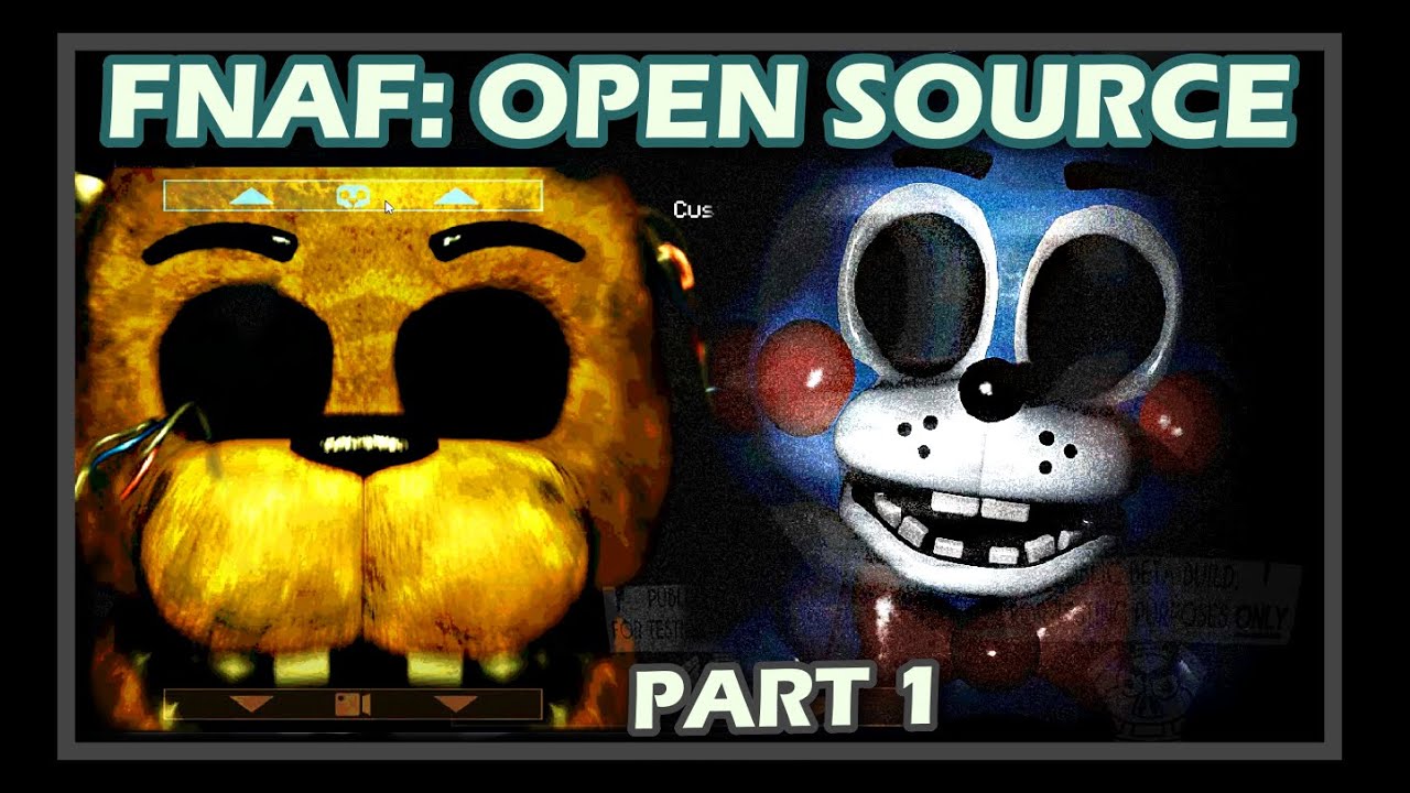 Yenilenmiş FNaF 2 | FNaF Fangame: Open Source_ Türkçe | Bölüm 1