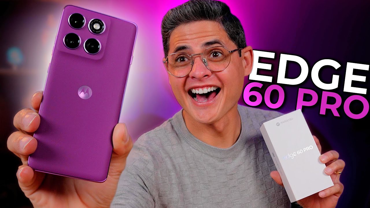 Motorola EDGE 60 PRO! Unboxing e Impressões