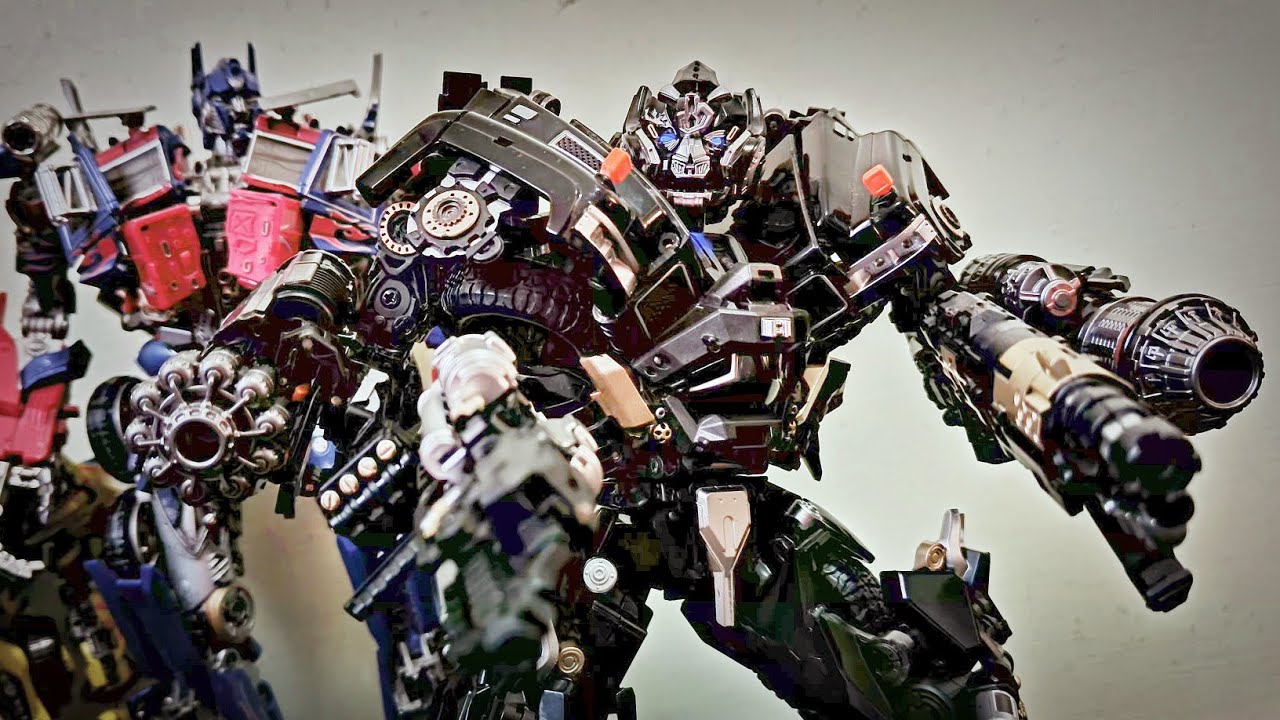 最強鐵皮！！！Hunter黃的TF介紹#249 黑蘋果 M-06 鐵皮 大師級 Black Apple MPM IRONHIDE #變形金剛