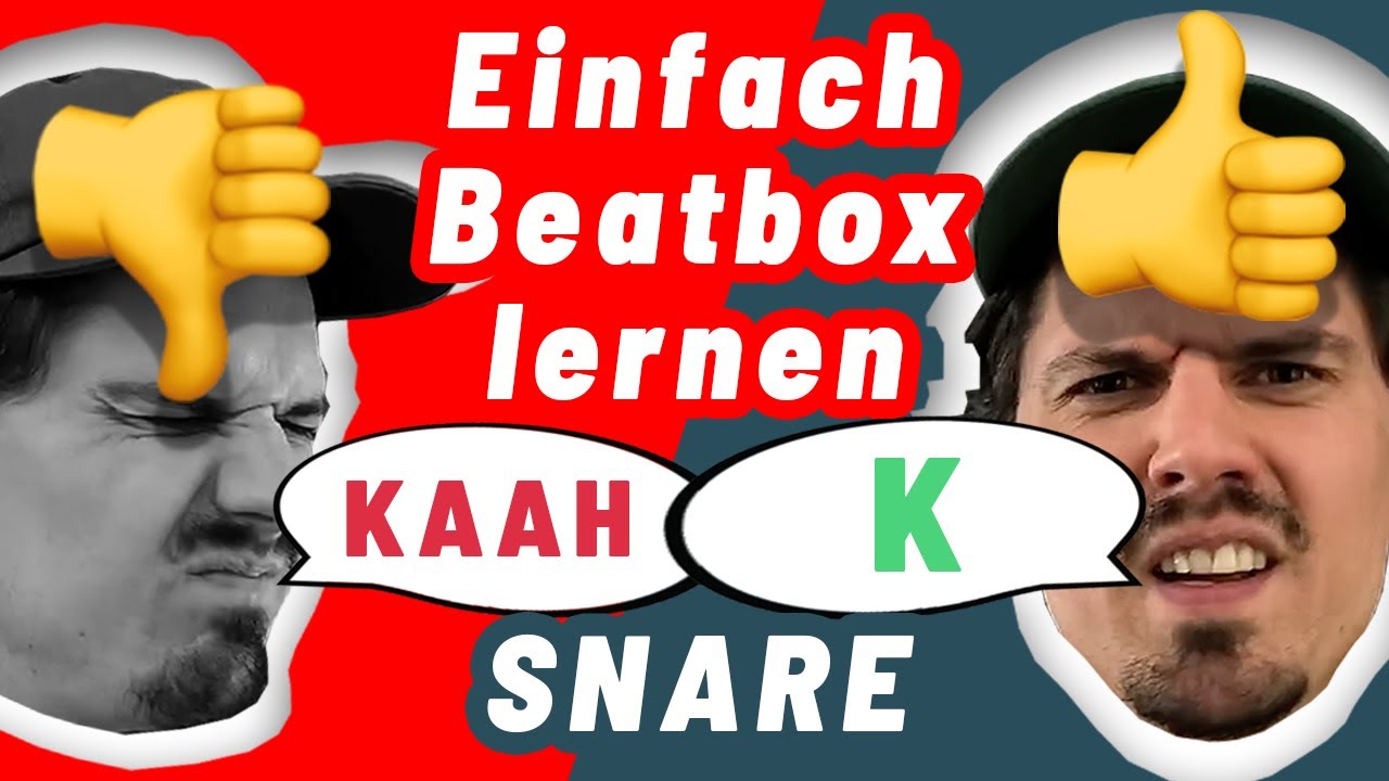 Einfach Beatbox lernen #03: die Snare