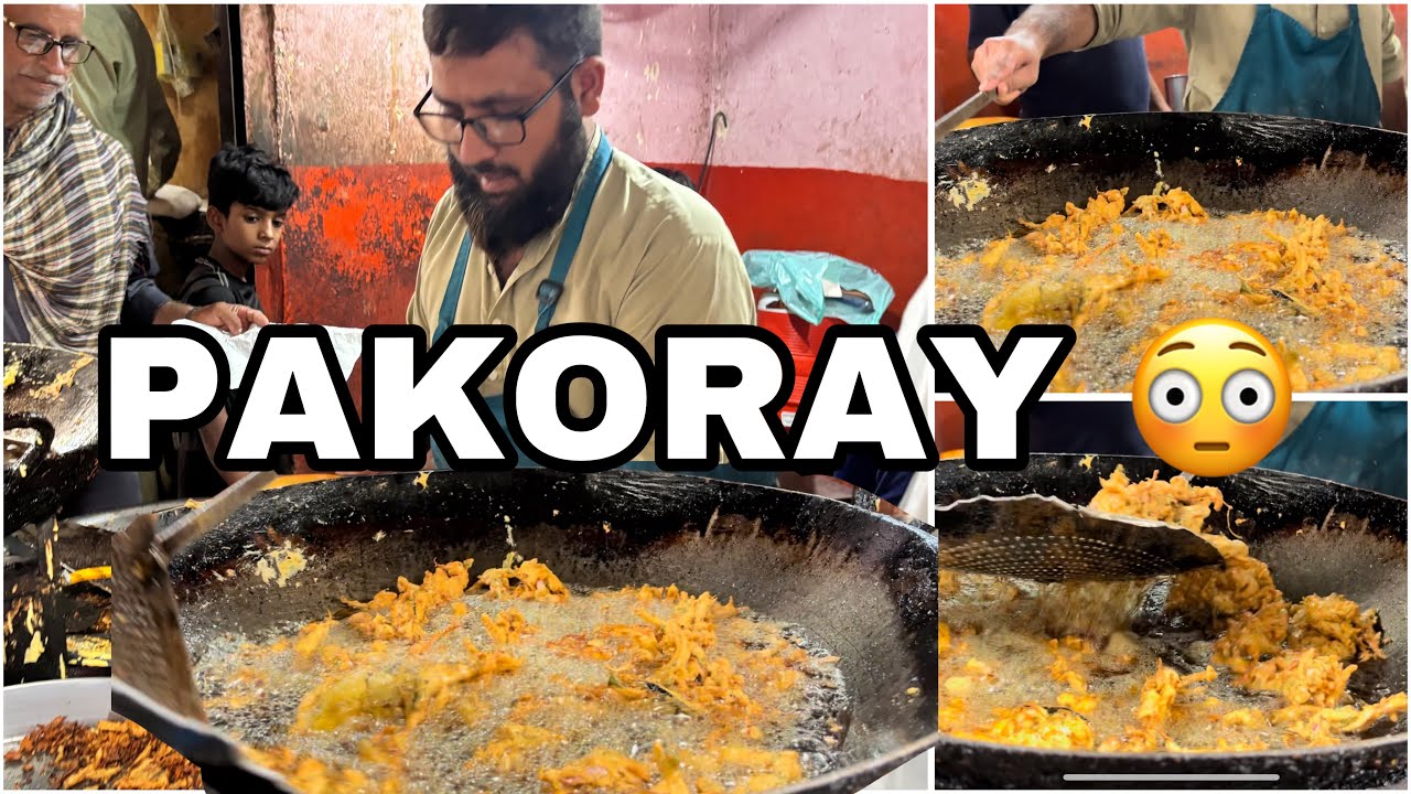 Rain + Hot Pakoras = Full Rush at Hajvery Chatkhara | Must-Try Street Food!