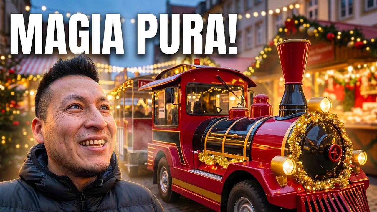 Cómo el Tren de Navidad Llena de Felicidad a los Niños y de Magia 🎄🚂