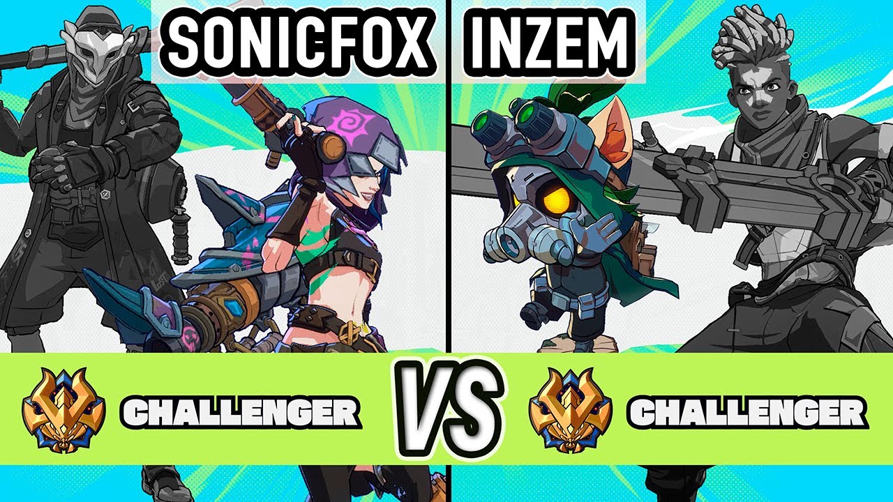 2XKO ▰ Sonicfox (Jinx / Ekko) vs Inzem (Teemo / Ekko) ▰ High Level Gameplay