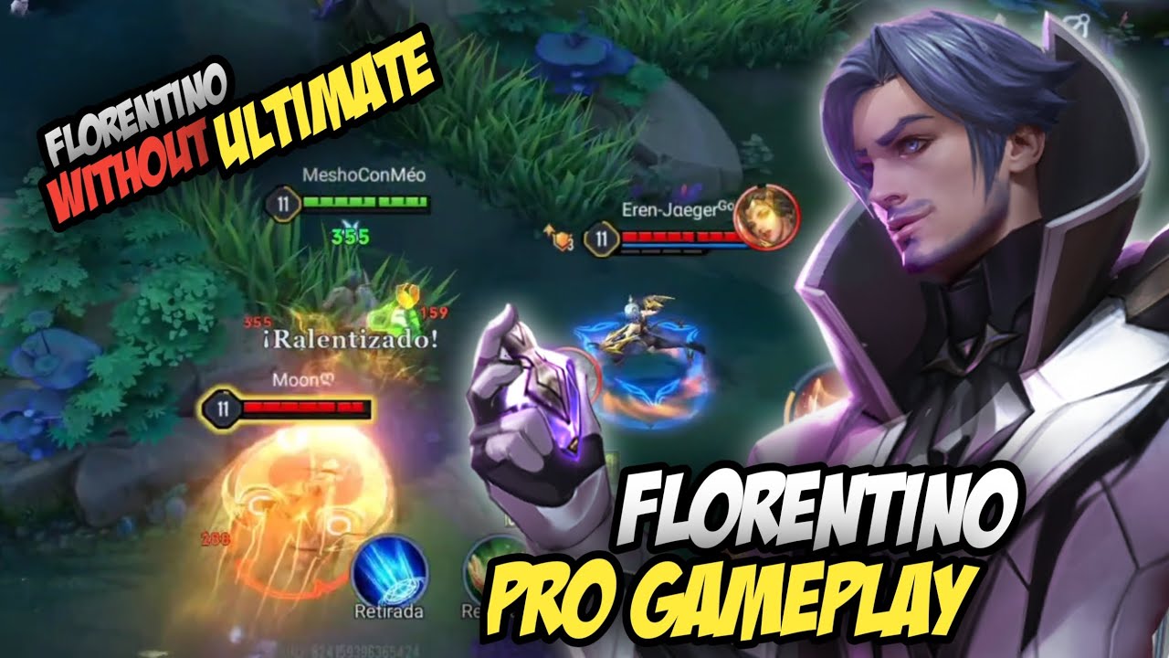 PRO FLORENTINO GAMEPLAY Florentino without ultimates xD | AoV | 傳說對決 | RoV | Liên Quân Mobile