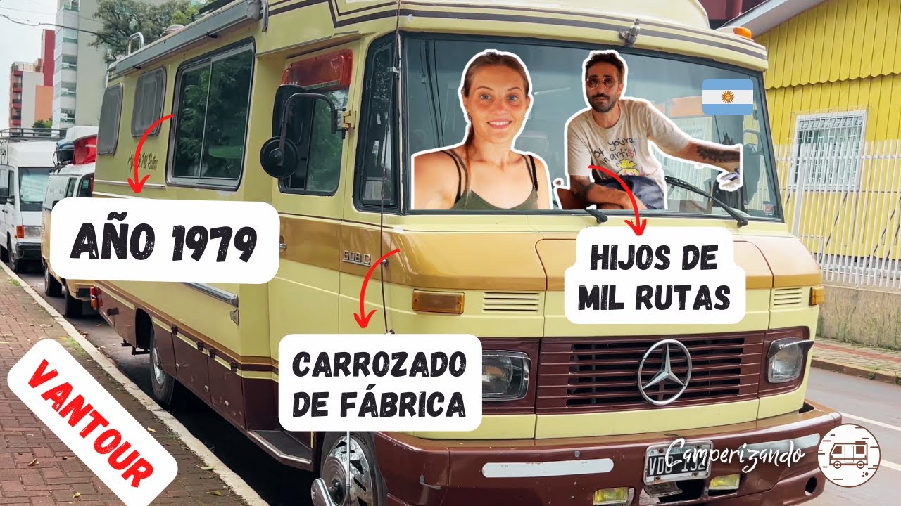 Furgoneta camper VINTAGE 1979 😍🚎| Mercedes Benz 608D