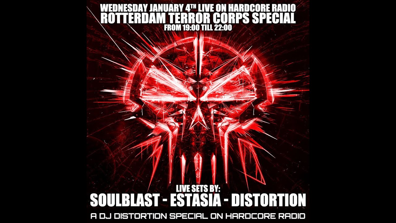 Rotterdam Terror Corps 30 years special Distortion, Estasia and Soulblast